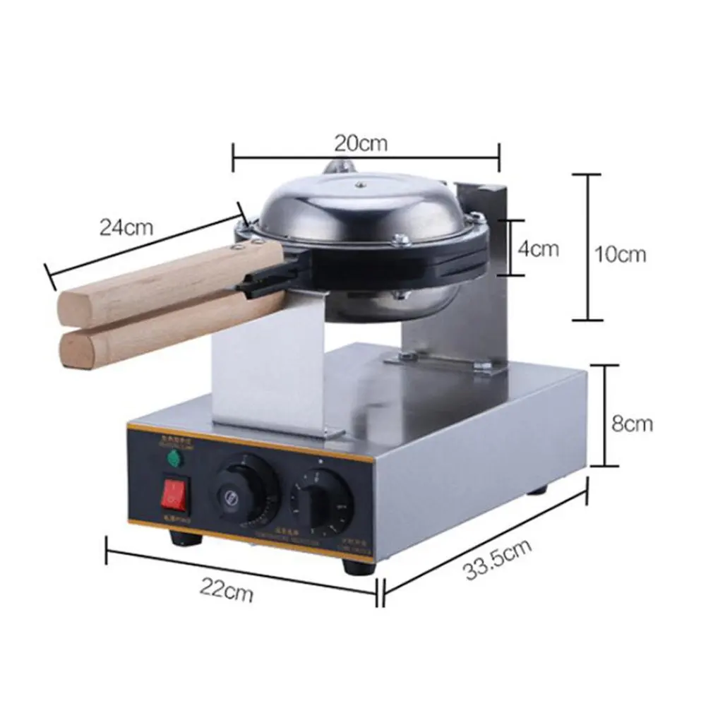 Electric 110V /220V Non-stick Pan Egg Bubble Waffle Maker Eggettes Puff Cake Iron Maker Machine Bubble Egg Cake Oven 
Electric 110V /220V Non-stick Pan Egg Bubble Waffle Maker Eggettes Puff Cake Iron Maker Machine Bubble Egg Cake Oven