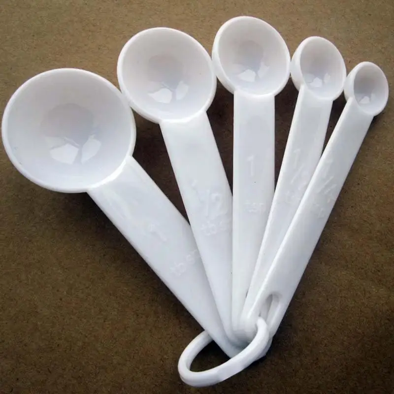 5pcs/set Measuring Spoon Creative Baking Cooking Silicone Measuring Tool Plastic Ladle with Scale Kitchen Baking Measuring Tools
5pcs/set Measuring Spoon Creative Baking Cooking Silicone Measuring Tool Plastic Ladle with Scale Kitchen Baking Measuring Tools