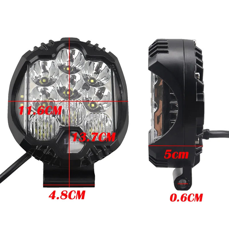 90W LED Work Light Car Spot Beam Driving Fog Lamp For ATV UAZ SUV 4WD 4x4 Off-road Truck Tractor Boat Backyard
90W LED Work Light Car Spot Beam Driving Fog Lamp For ATV UAZ SUV 4WD 4x4 Off-road Truck Tractor Boat Backyard