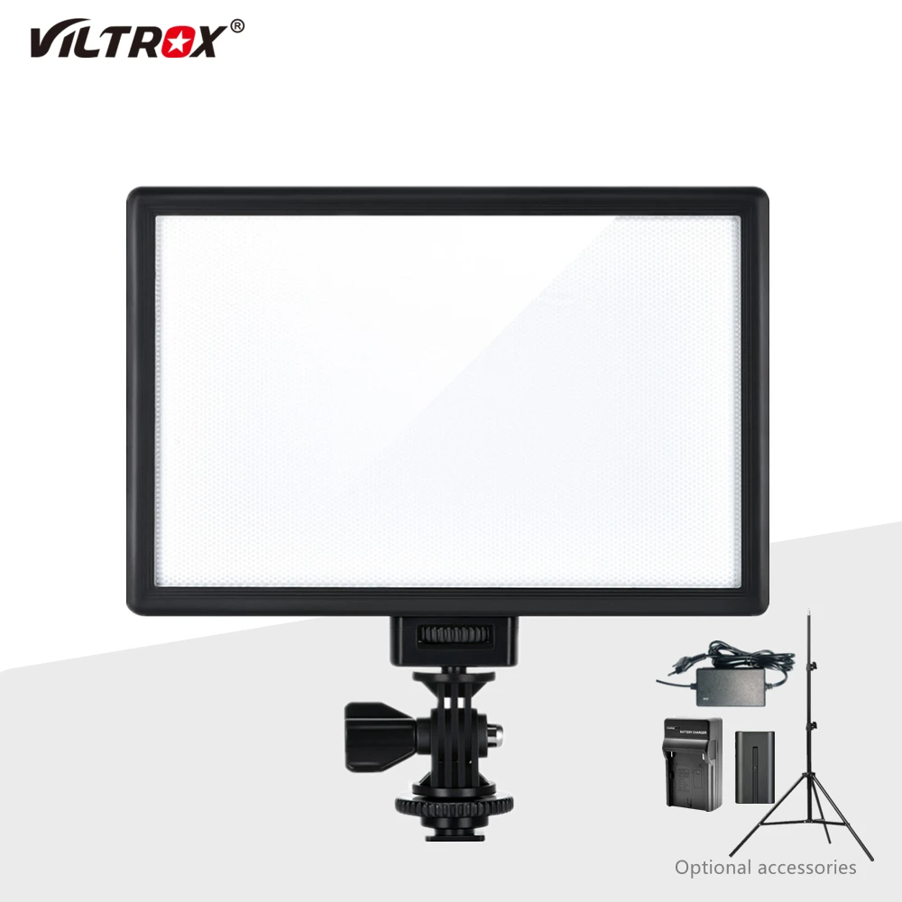 Viltrox L116T LED светильник ультра тонкий ЖК двухцветный Диммируемый студисветильник светодиодный свет световая панель для камеры DV макияж Vlog ...
Viltrox L116T LED светильник ультра тонкий ЖК двухцветный Диммируемый студисветильник светодиодный свет световая панель для камеры DV макияж Vlog ...