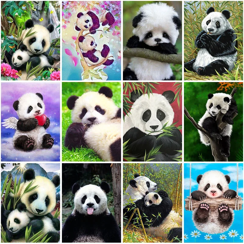 DIY Panda 5D Diamond Painting Full Square Drill Animal Diamond Embroidery Cross Stitch Mosaic Kits Resin Wall Art Home Decor
DIY Panda 5D Diamond Painting Full Square Drill Animal Diamond Embroidery Cross Stitch Mosaic Kits Resin Wall Art Home Decor