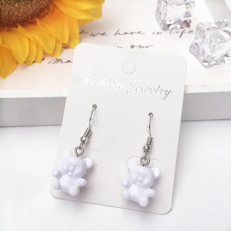 2020 trend Unusual earrings Christmas cute multi color Bear Earrings Candy Earrings childlike earrings for women 2020 jewelry 
2020 trend Unusual earrings Christmas cute multi color Bear Earrings Candy Earrings childlike earrings for women 2020 jewelry