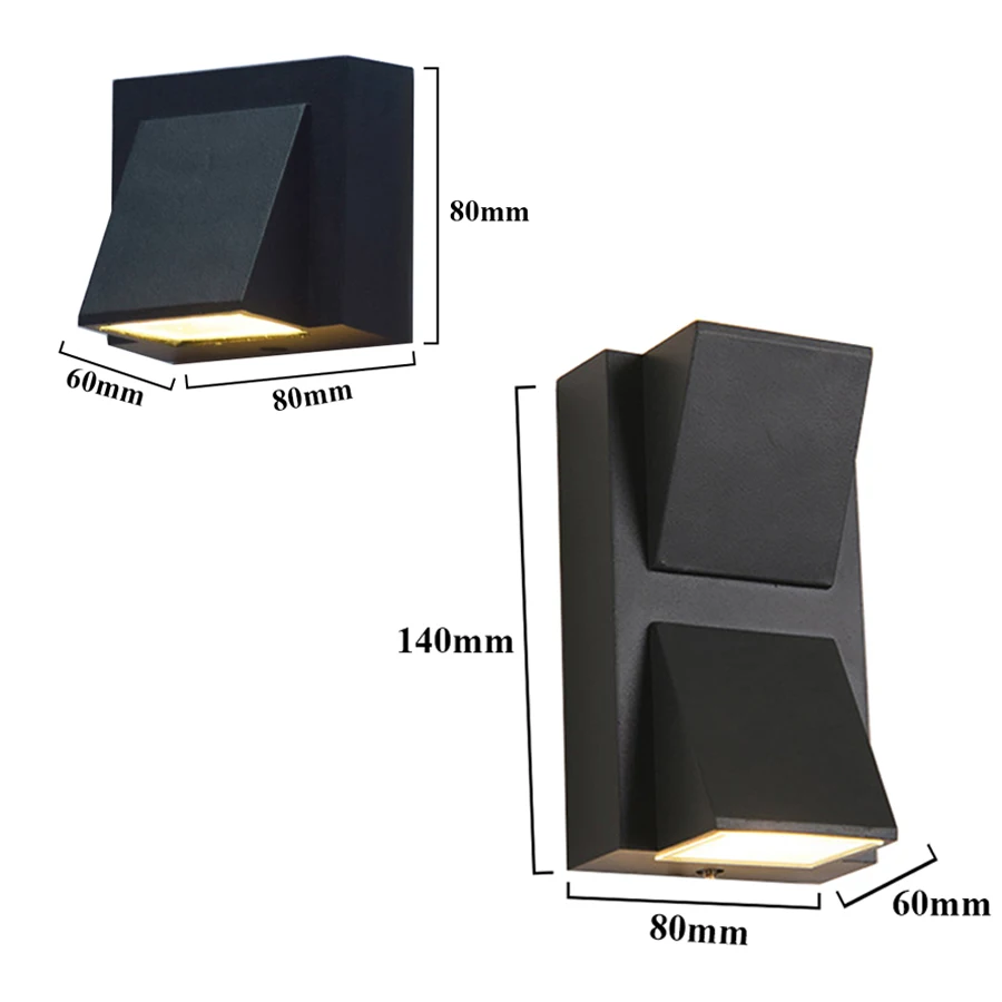 Thrisdar 5W 10W Up Down Waterproof LED Wall Light Outdoor Garden Porch Wall Lamp Aluminum Villa Terrace Balcony Wall Light
Thrisdar 5W 10W Up Down Waterproof LED Wall Light Outdoor Garden Porch Wall Lamp Aluminum Villa Terrace Balcony Wall Light