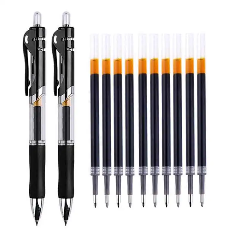 Retractable Gel Pens Set Black/red/blue Ink Colored Gel Pen 0.5mm Replaceable Refills Office&school Supplies Stationery
Retractable Gel Pens Set Black/red/blue Ink Colored Gel Pen 0.5mm Replaceable Refills Office&school Supplies Stationery