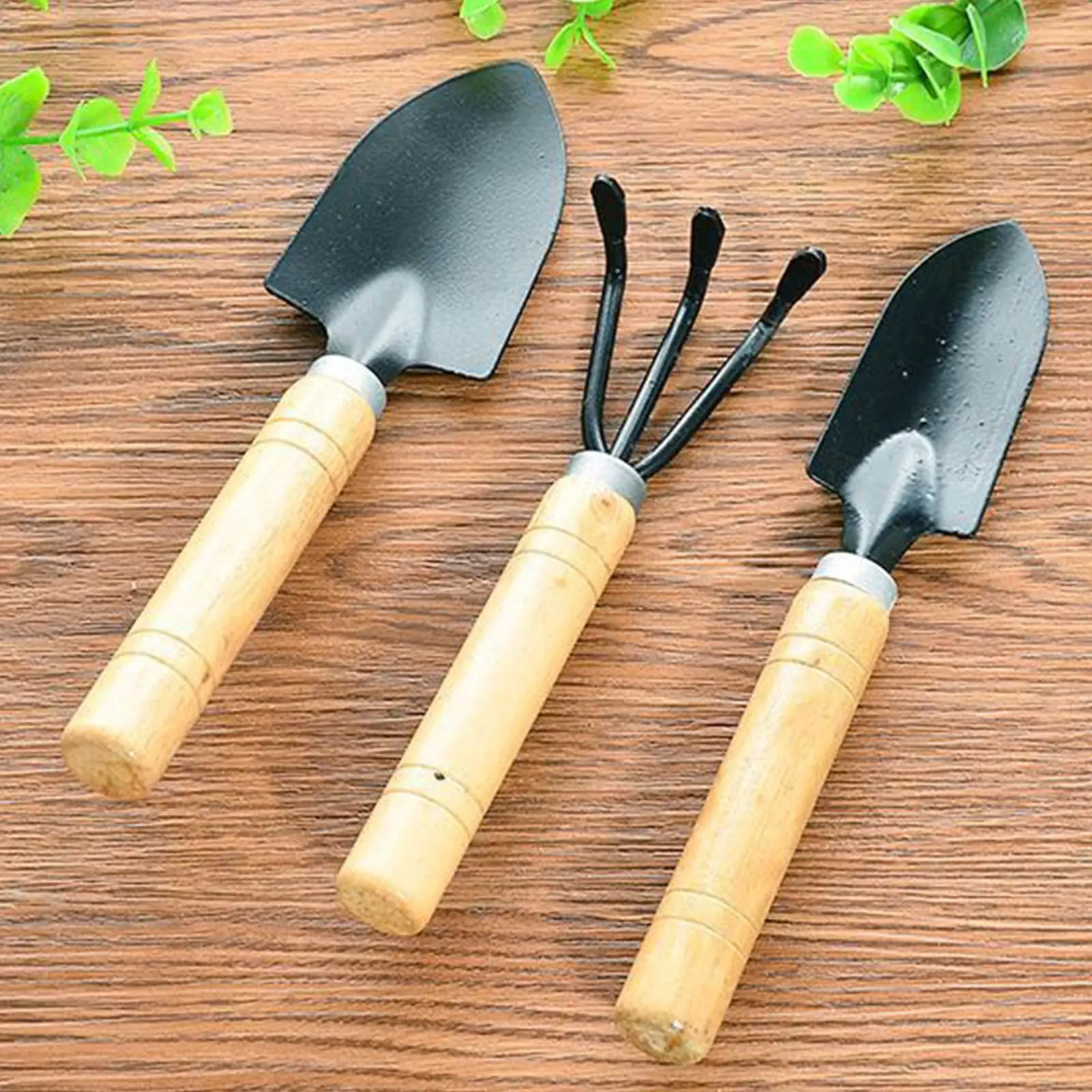 3PCS Garden Plant Tools Sets Shovel Rake Spade With Wood Handle Wood Handle Shovel Garden Tool Sets For Home Garden Plants
3PCS Garden Plant Tools Sets Shovel Rake Spade With Wood Handle Wood Handle Shovel Garden Tool Sets For Home Garden Plants