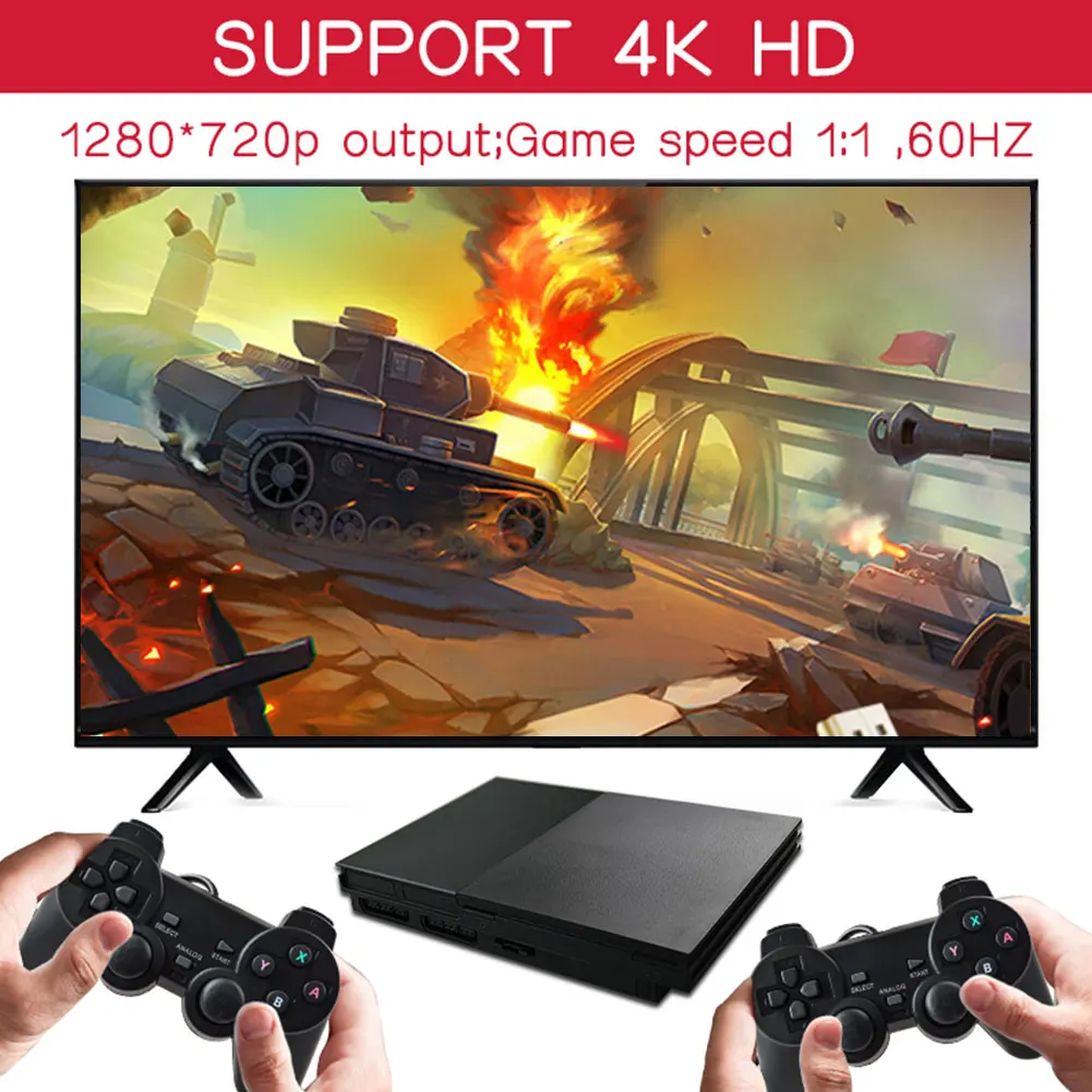 POWKIDDY Game Box PAP Ⅱ 4K TV Video Game Console Dual Wired Controller for PS1 FC GBA CPS1 CPS2 Classic Retro Games
POWKIDDY Game Box PAP Ⅱ 4K TV Video Game Console Dual Wired Controller for PS1 FC GBA CPS1 CPS2 Classic Retro Games