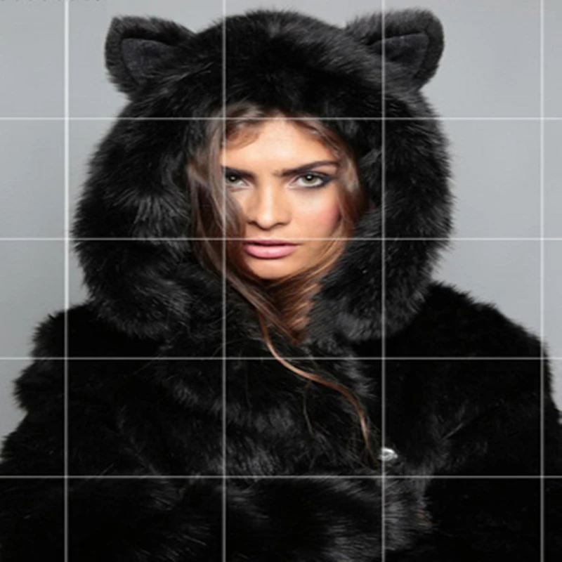 2020 new style fox fur and rabbit fur hooded collar fashion warmth slim faux fur ladies jacket Covered Button Short
2020 new style fox fur and rabbit fur hooded collar fashion warmth slim faux fur ladies jacket Covered Button Short