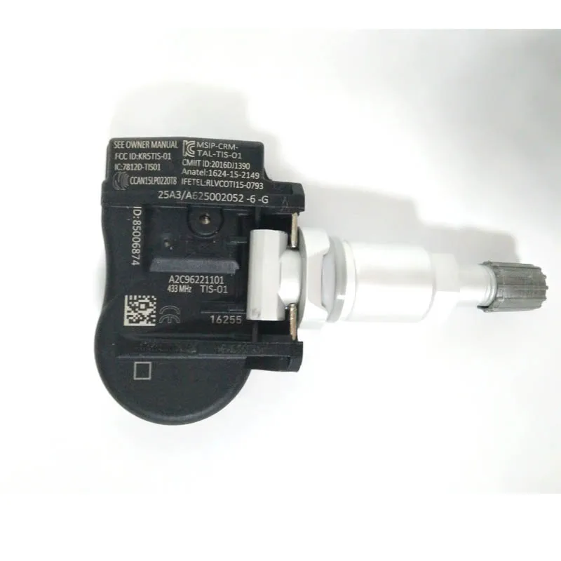 Датчик контроля давления в шинах 4 шт./лот TPMS 52933-F2000 433 МГц 52933F2000 для Hyundai Kia NIRO Optima Sportage Sorento
Датчик контроля давления в шинах 4 шт./лот TPMS 52933-F2000 433 МГц 52933F2000 для Hyundai Kia NIRO Optima Sportage Sorento