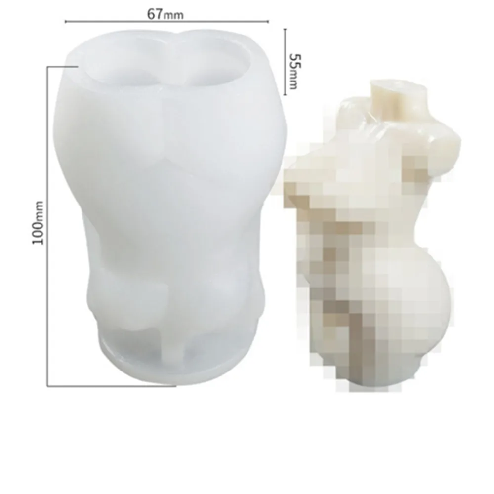 Plump Female Torso Candle Mold Male Body Pregnant Fat Body Big Buttocks Soap Candle Silicone Molds Supply for Candle making
Plump Female Torso Candle Mold Male Body Pregnant Fat Body Big Buttocks Soap Candle Silicone Molds Supply for Candle making