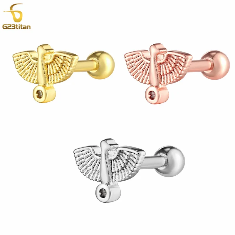 CZ Tragus Ear Cartilage Piercing Ring Peacock Small Earrings Unisex 16g Pole Piercing Body Jewelry for First Pircing
CZ Tragus Ear Cartilage Piercing Ring Peacock Small Earrings Unisex 16g Pole Piercing Body Jewelry for First Pircing