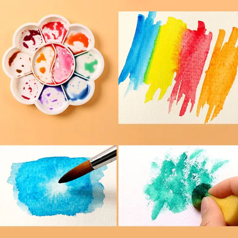 Superior 36 Solid Watercolor Paint Set With Water Brush Pen Foldable Travel Water Color Pigment For Draw Dropshipping
Superior 36 Solid Watercolor Paint Set With Water Brush Pen Foldable Travel Water Color Pigment For Draw Dropshipping