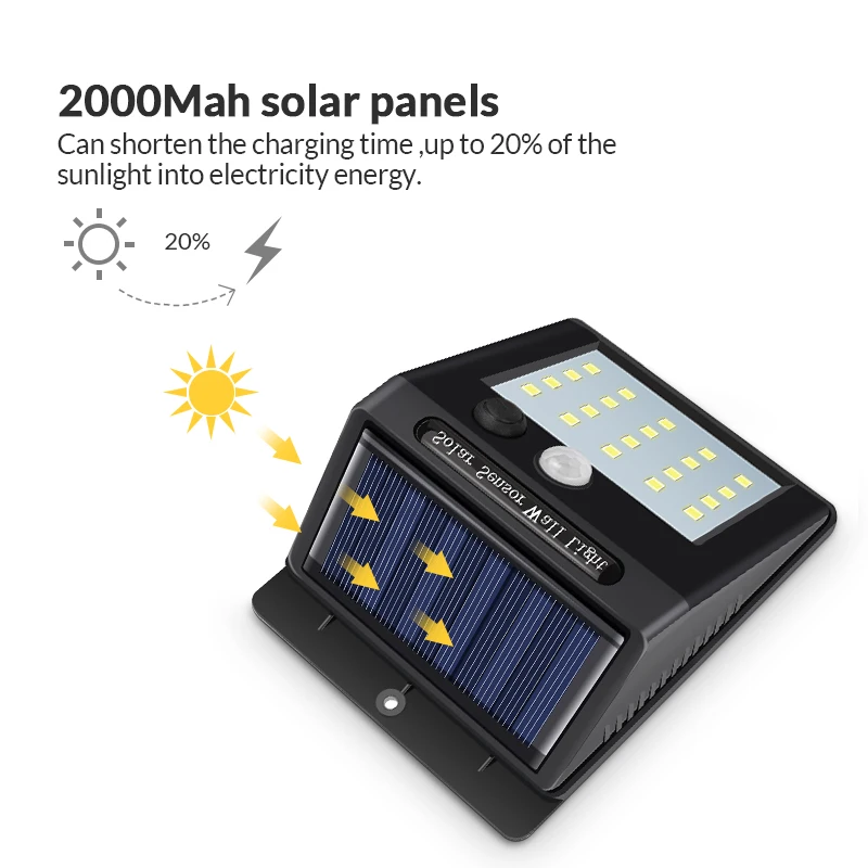 Solar night Lamp wall Portable Led Light pir motion sensor automatically Luminaria Garden road Light waterproof outdoor Bulb
Solar night Lamp wall Portable Led Light pir motion sensor automatically Luminaria Garden road Light waterproof outdoor Bulb