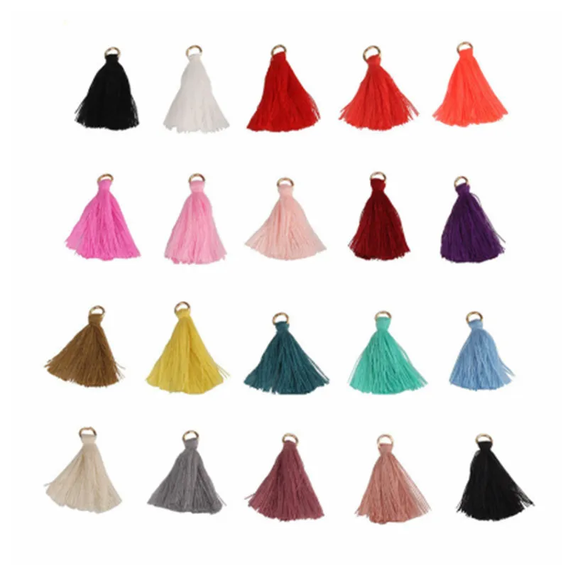 FEIGO 20 Pcs Metal Ring Cotton Tassels Jewelry Making DIY Accessories Color Mini Fringed Trim Earrings Pendants Fringed Curtain
FEIGO 20 Pcs Metal Ring Cotton Tassels Jewelry Making DIY Accessories Color Mini Fringed Trim Earrings Pendants Fringed Curtain
