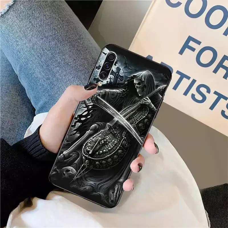 Grim Reaper Skull Skeleton Phone Case For Samsung galaxy A S note 10 7 8 9 20 30 31 40 50 51 70 71 21 s ultra plus
Grim Reaper Skull Skeleton Phone Case For Samsung galaxy A S note 10 7 8 9 20 30 31 40 50 51 70 71 21 s ultra plus
