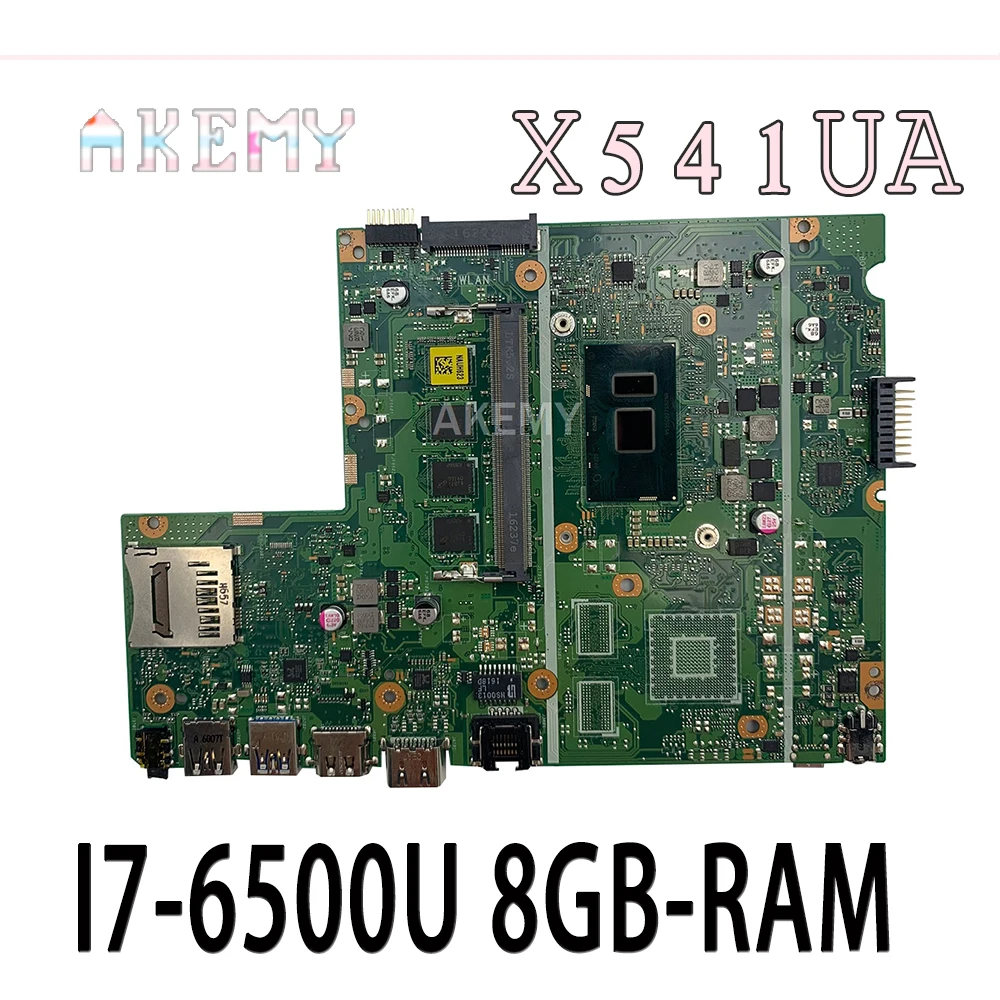 Материнская плата для ноутбука For Asus X541U X541UVK X541UAK X541UA X541UV X541UJ тест материнской платы OK w/ I7-6500U CPU 8GB-RAM
Материнская плата для ноутбука For Asus X541U X541UVK X541UAK X541UA X541UV X541UJ тест материнской платы OK w/ I7-6500U CPU 8GB-RAM