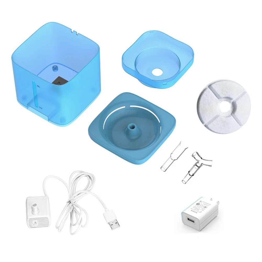 Plastic Pet Cat Fountain Filter Dispenser Transparent USB Electric Smart Automatic Dog Drinking Water Feeder Bowl
Plastic Pet Cat Fountain Filter Dispenser Transparent USB Electric Smart Automatic Dog Drinking Water Feeder Bowl