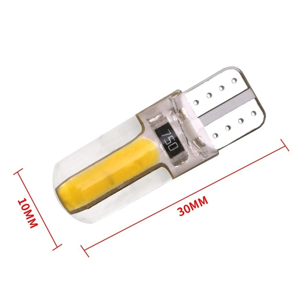 2pcs T10 Super Bright Silica Gel LED Bulbs Silicone Shell Auto Wedge Parking Light Turn Side Lamps Signal Light Car Accessories
2pcs T10 Super Bright Silica Gel LED Bulbs Silicone Shell Auto Wedge Parking Light Turn Side Lamps Signal Light Car Accessories