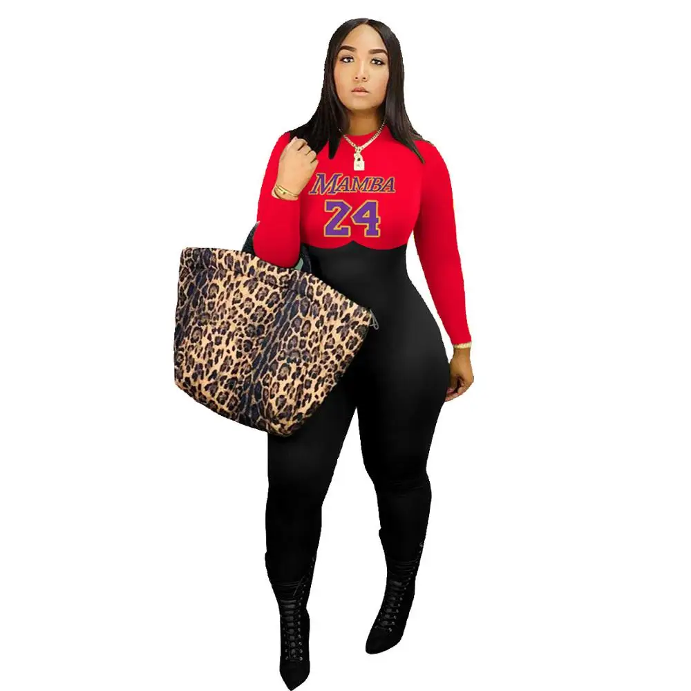 Contrast Letter Patchwork Skinny One Piece Trousers Women Long Sleeve Sexy Jumpsuit Romper Bodycon Playsuit Pants
Contrast Letter Patchwork Skinny One Piece Trousers Women Long Sleeve Sexy Jumpsuit Romper Bodycon Playsuit Pants