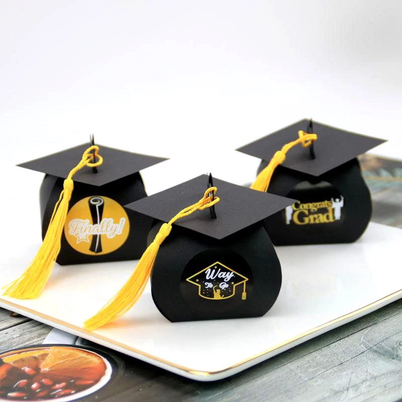 24pcs Congrats Grad Cap Shape Treat Boxes Graduation Party Candy Box Decor Gifts
24pcs Congrats Grad Cap Shape Treat Boxes Graduation Party Candy Box Decor Gifts