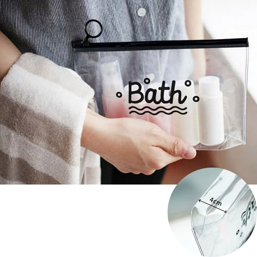 Fashion Travel Women Clear Transparent Cosmetic Bag ravel Organizer Necessary Beauty Case Bath storage Bag makeup bags
Fashion Travel Women Clear Transparent Cosmetic Bag ravel Organizer Necessary Beauty Case Bath storage Bag makeup bags