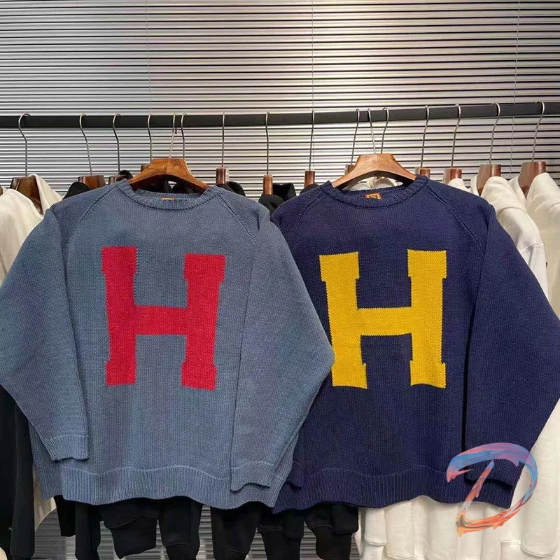 HUMAN MADE Sweaters Polar Bear Letter Logo Round Neck Knitted Pullover Oversize Men's Women's Human Made Sweater
HUMAN MADE Sweaters Polar Bear Letter Logo Round Neck Knitted Pullover Oversize Men's Women's Human Made Sweater