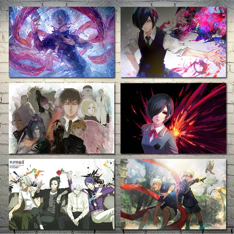Tokyo Ghoul Japan Anime Canvas Painting Home Decoration Wall Art picture Prints Modular Modern No Frame Poster For Living Room
Tokyo Ghoul Japan Anime Canvas Painting Home Decoration Wall Art picture Prints Modular Modern No Frame Poster For Living Room