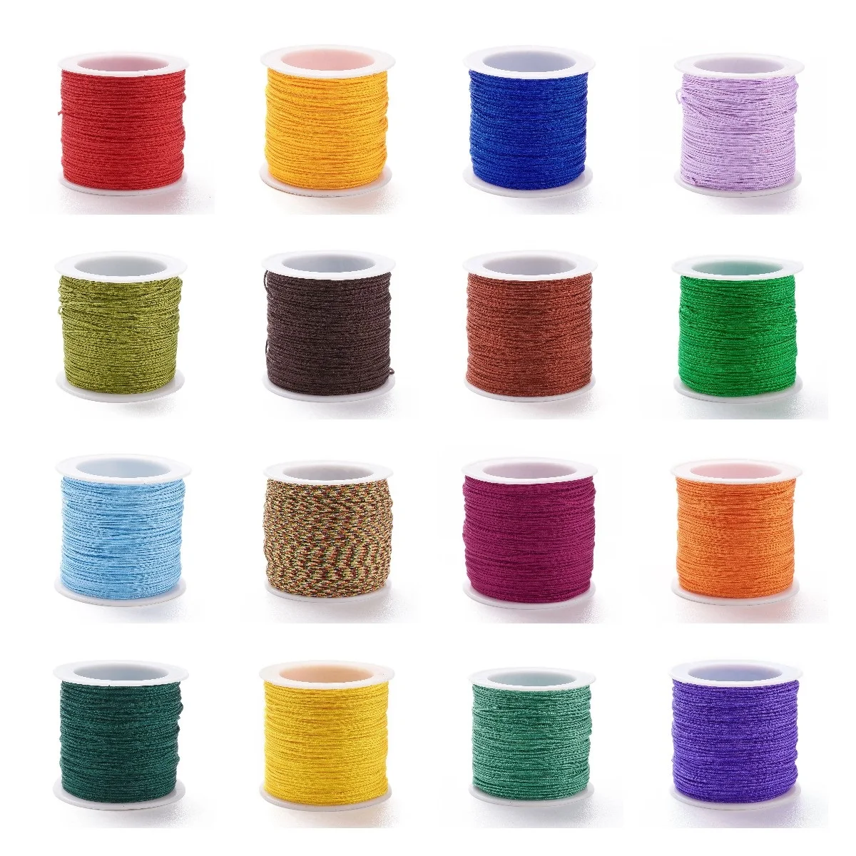 100yards/roll 0.8mm Nylon Cord Thread Chinese Knot Macrame Cord Bracelet Braided String DIY Tassels Beading String Thread
100yards/roll 0.8mm Nylon Cord Thread Chinese Knot Macrame Cord Bracelet Braided String DIY Tassels Beading String Thread