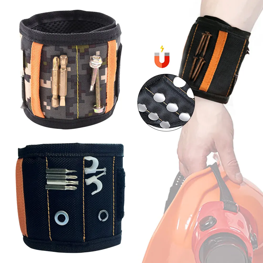 Pocket Magnetic Bracelet Wristband Wrist Belt Electrician Kit Repair Tool Bag Hand Tools Screwdriver Holder Organizer Storage
Pocket Magnetic Bracelet Wristband Wrist Belt Electrician Kit Repair Tool Bag Hand Tools Screwdriver Holder Organizer Storage