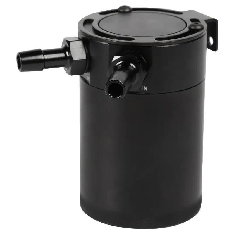 2 Port Baffled Oil Catch Tank Reservoir Universal Billet Filter Separation Practical Durable and Portable Aluminum Oil Catch Can
2 Port Baffled Oil Catch Tank Reservoir Universal Billet Filter Separation Practical Durable and Portable Aluminum Oil Catch Can