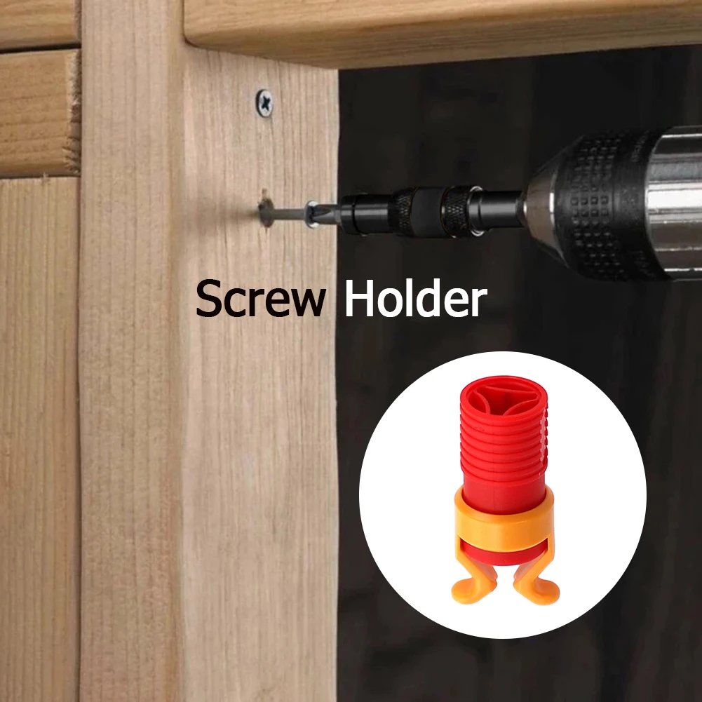 Woodworking Portable Drill Screw Holder Bit Jig Fastener Clip Fixing Clamper Fixture Universal Carpenter Fixer Tool Accessory
Woodworking Portable Drill Screw Holder Bit Jig Fastener Clip Fixing Clamper Fixture Universal Carpenter Fixer Tool Accessory