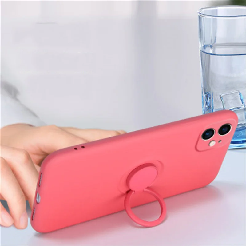 Suitable for iPhone 12 mobile phone shell 6S liquid silicone bracket ring Apple 11 all-inclusive lens protective cover
Suitable for iPhone 12 mobile phone shell 6S liquid silicone bracket ring Apple 11 all-inclusive lens protective cover