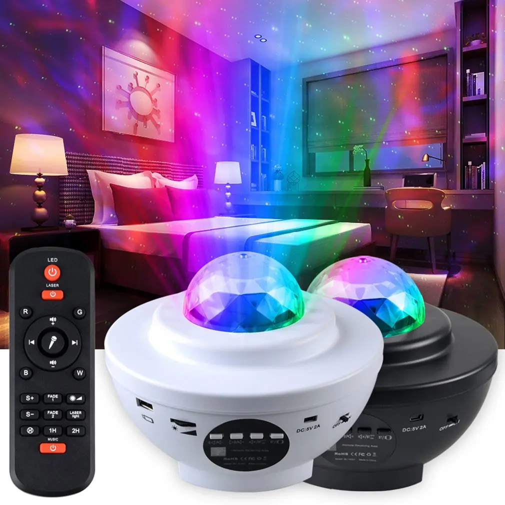 Starry Sky Galaxy Projector Night Light Child Wireless USB Music Player Star Night Light Romantic Projection Lamp Gifts
Starry Sky Galaxy Projector Night Light Child Wireless USB Music Player Star Night Light Romantic Projection Lamp Gifts