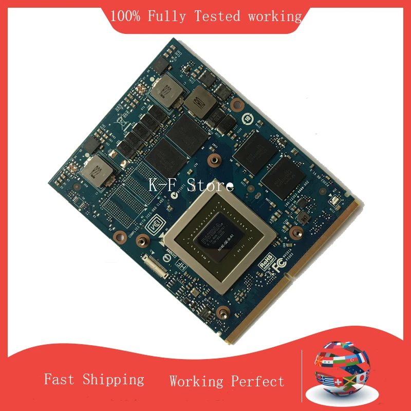 GTX765M GTX 765M видеокарта Vga DDR5 2 Гб MXM для ноутбука IMAC A1311 A1312 Dell Alienware M17X M18X|Материнские
