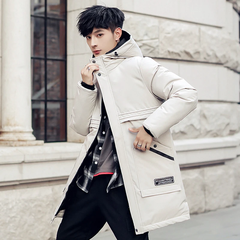 Men's windbreaker hooded sports jacket jacket winter loose large size long fashion new trend casual street cotton coat
Men's windbreaker hooded sports jacket jacket winter loose large size long fashion new trend casual street cotton coat
