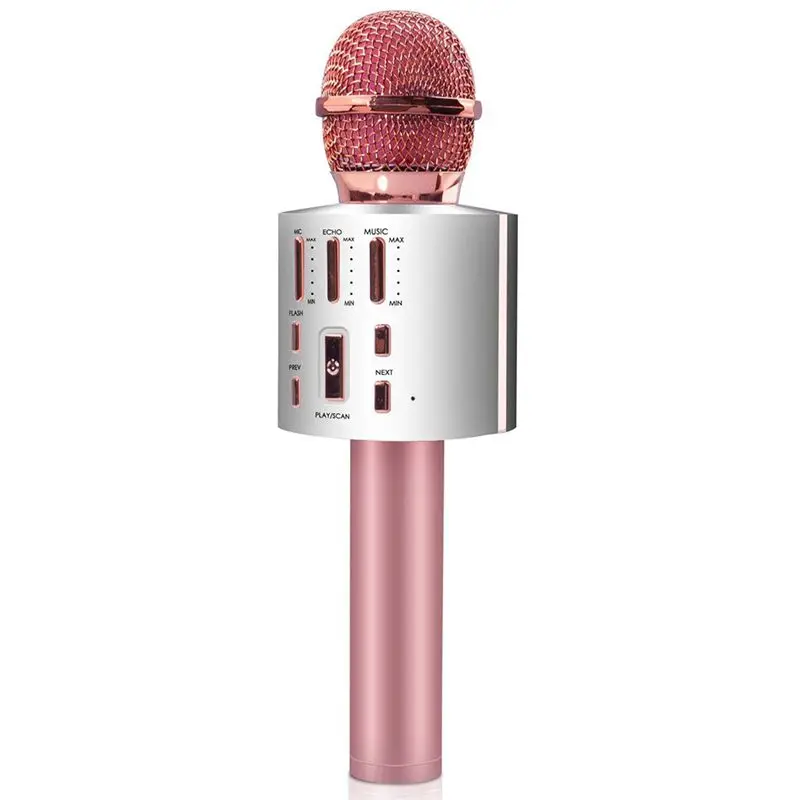 Wireless Bluetooth Musical Microphone Portable Bluetooth Microphone KTV Birthday Christmas Home Party Singing Speaker
Wireless Bluetooth Musical Microphone Portable Bluetooth Microphone KTV Birthday Christmas Home Party Singing Speaker