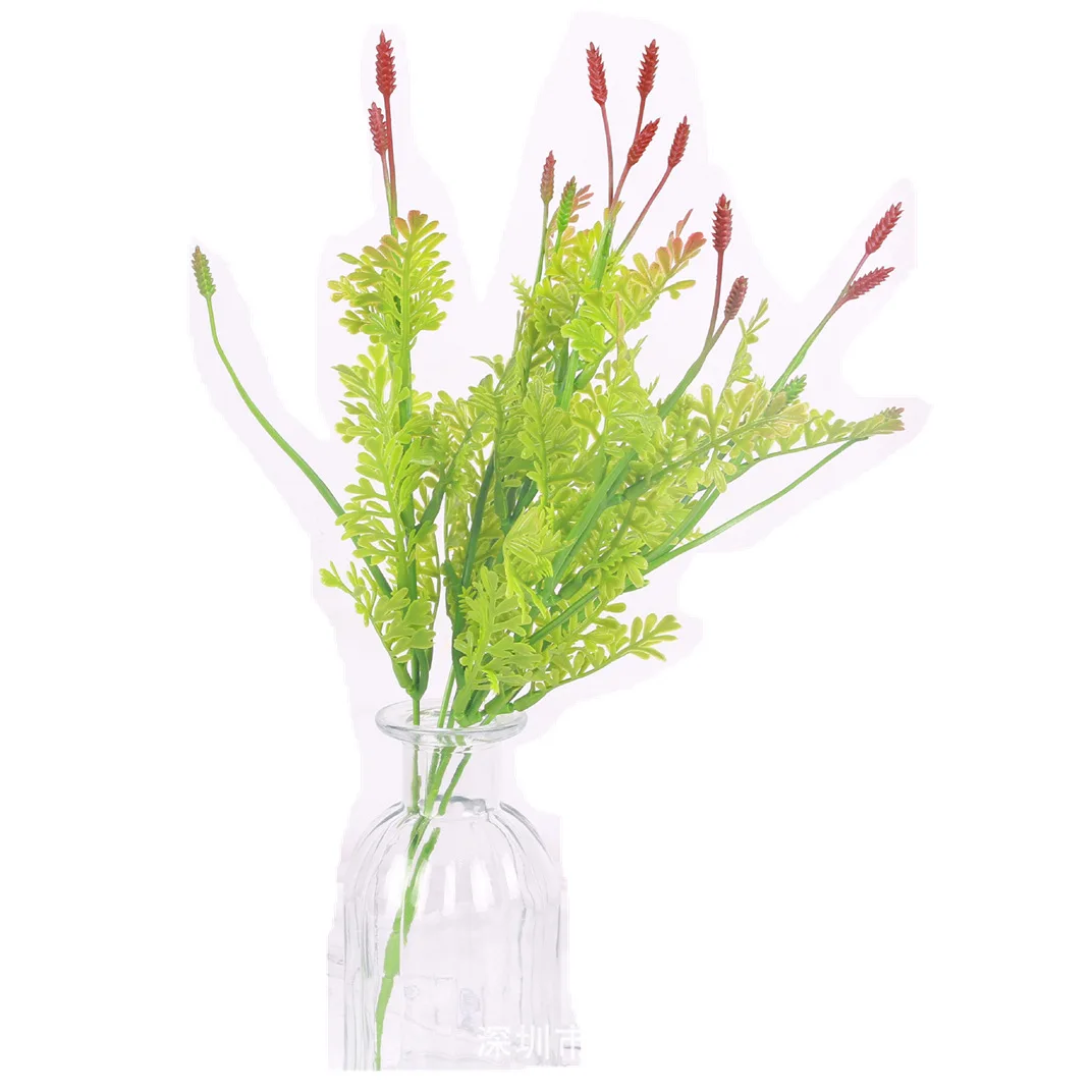 1pc Artificial Plants Plastic Lavender Waterweed Bundles Plant Wall Materials Green Leaf Fake Plant for Home Garden Decoration 
1pc Artificial Plants Plastic Lavender Waterweed Bundles Plant Wall Materials Green Leaf Fake Plant for Home Garden Decoration