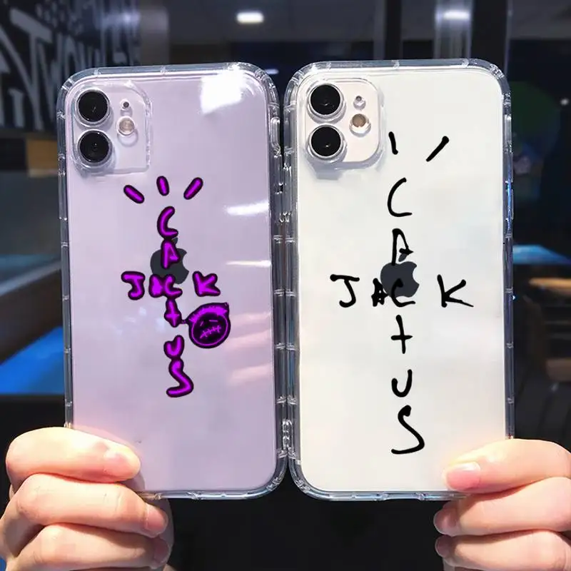 Cactus jack Phone Case Transparent soft For iphone 5 5s 5c se 6 6s 7 8 11 12 plus mini x xs xr pro max
Cactus jack Phone Case Transparent soft For iphone 5 5s 5c se 6 6s 7 8 11 12 plus mini x xs xr pro max