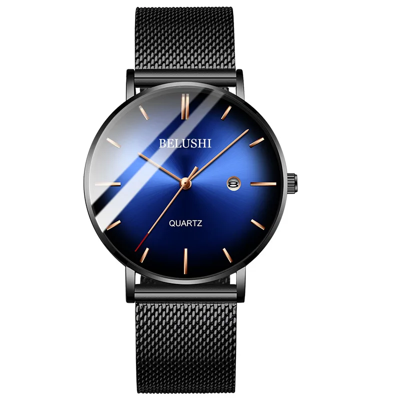 Summer New Gradient Ultra-Thin Quartz Watch Fashion Student Men's Stainless Steel Watch Waterproof Simple Men's Watch
Summer New Gradient Ultra-Thin Quartz Watch Fashion Student Men's Stainless Steel Watch Waterproof Simple Men's Watch