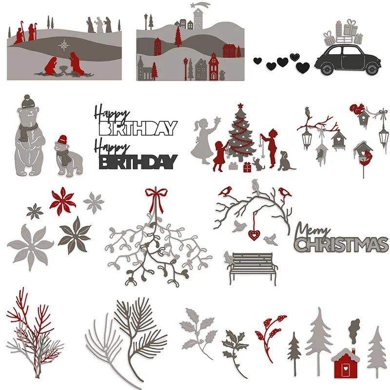 Winter Greeting "Merry Christmas" Metal Cutting Dies For Scrapbooking Craft Die Cut Card Making Embossing Stencil Photo Card
Winter Greeting "Merry Christmas" Metal Cutting Dies For Scrapbooking Craft Die Cut Card Making Embossing Stencil Photo Card