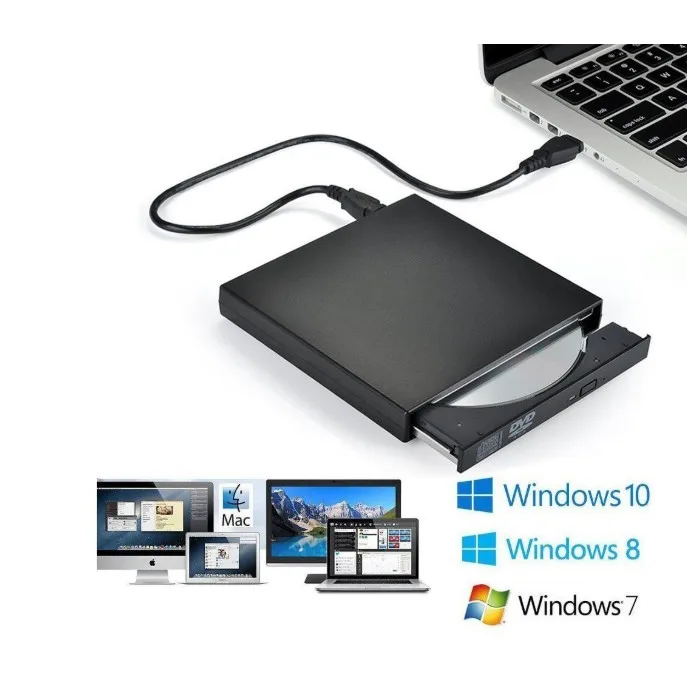 Новый внешний комбинированный DVD-привод USB 2,0 CD-RW для конфорки DVD-плеера для windows Mac os
Новый внешний комбинированный DVD-привод USB 2,0 CD-RW для конфорки DVD-плеера для windows Mac os