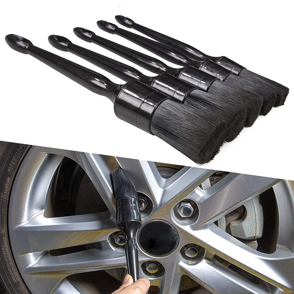 New 5pcs Auto Cleaning Brush Car Wash Brush Detailing Brushes Set For Car Wheels Tires Engine Bay Leather Seats Door Panels
New 5pcs Auto Cleaning Brush Car Wash Brush Detailing Brushes Set For Car Wheels Tires Engine Bay Leather Seats Door Panels