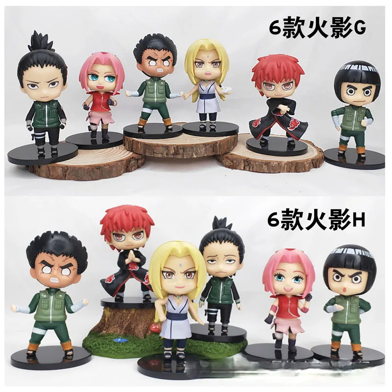 Q Version Naruto Kakashi Shikamaru Sasuke Tsunade Dolls PVC Action Figure Model Toys Cartoon Anime Figure Ornament Kids Gift
Q Version Naruto Kakashi Shikamaru Sasuke Tsunade Dolls PVC Action Figure Model Toys Cartoon Anime Figure Ornament Kids Gift