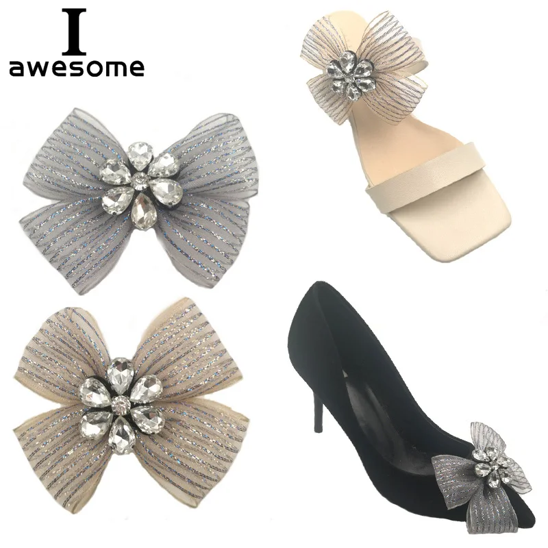 Shoe Decorations Ribbon Bowtie Bridal Wedding Party Shoes Accessories For High Heels sandals Boots DIY Rhinestone Shoe's flower
Shoe Decorations Ribbon Bowtie Bridal Wedding Party Shoes Accessories For High Heels sandals Boots DIY Rhinestone Shoe's flower