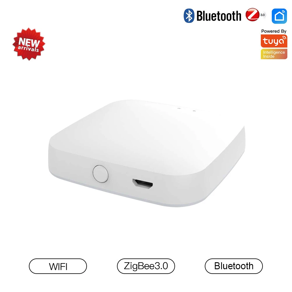 Mini Tuya ZigBee Smart Gateway Hub Smart Home Bridge Smart Life APP Wireless Remote Controller Works with Alexa Google Home
Mini Tuya ZigBee Smart Gateway Hub Smart Home Bridge Smart Life APP Wireless Remote Controller Works with Alexa Google Home