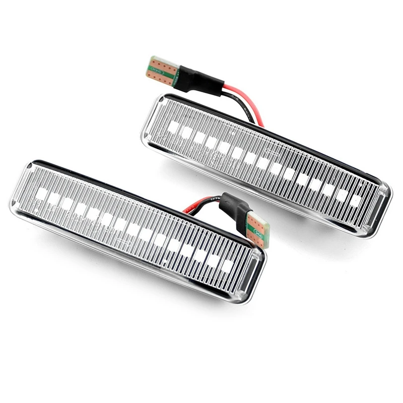 Dynamic Side Marker Fender LED Dynamic Fender Turn Signal Indicator Lamp Fit for 5ER E39 19952003
Dynamic Side Marker Fender LED Dynamic Fender Turn Signal Indicator Lamp Fit for 5ER E39 19952003