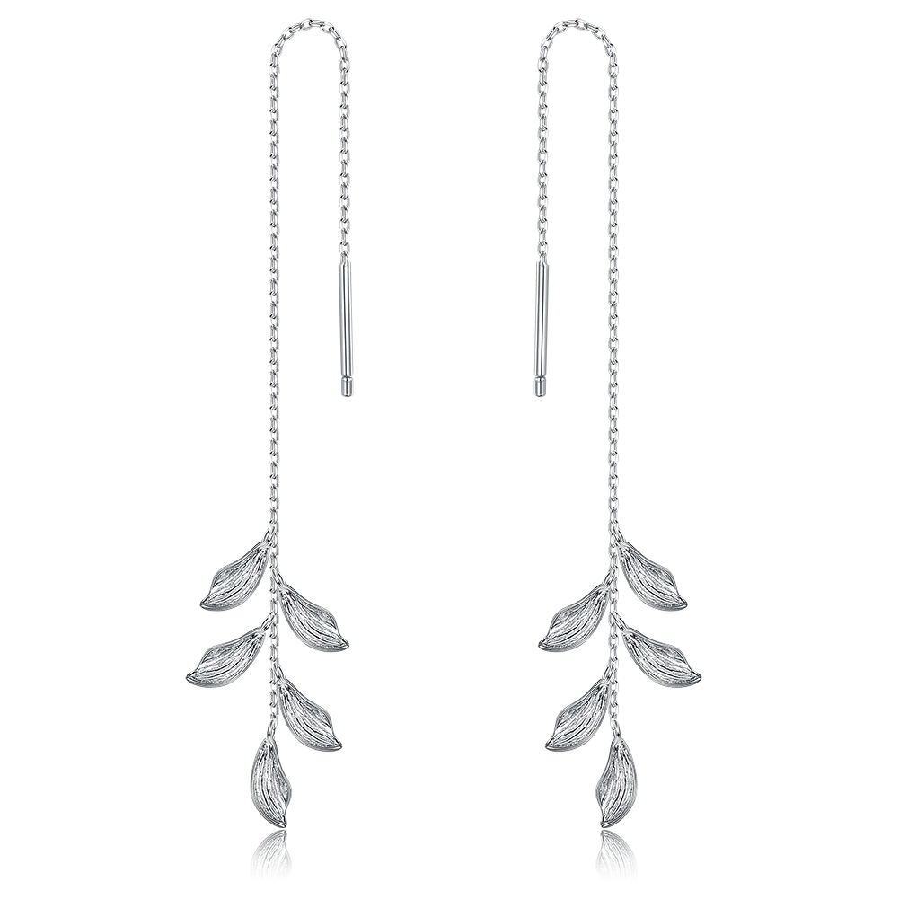 SILVERHOO S925 Sterling Silver Leaves Shaped Stud Earrings For Women Trendy Cubic Zirconia Earring Anniversary Jewelry Gifts
SILVERHOO S925 Sterling Silver Leaves Shaped Stud Earrings For Women Trendy Cubic Zirconia Earring Anniversary Jewelry Gifts