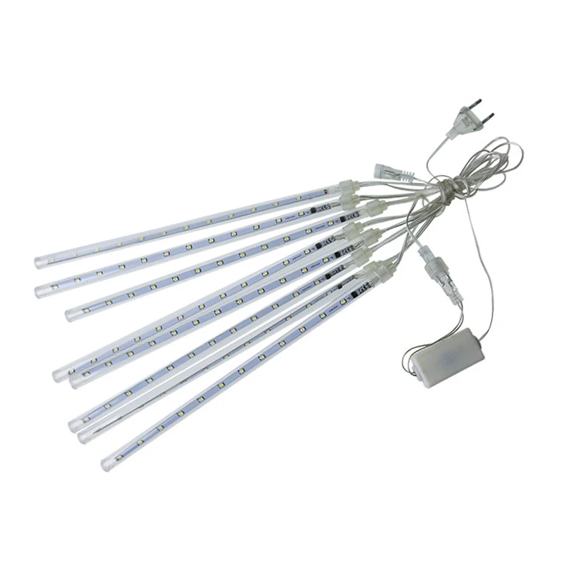 Christmas LED Meteor Shower Garland Decoration Lights For Holiday Strip Light Outdoor Waterproof Fairy Lights For Home Eave Tree
Christmas LED Meteor Shower Garland Decoration Lights For Holiday Strip Light Outdoor Waterproof Fairy Lights For Home Eave Tree