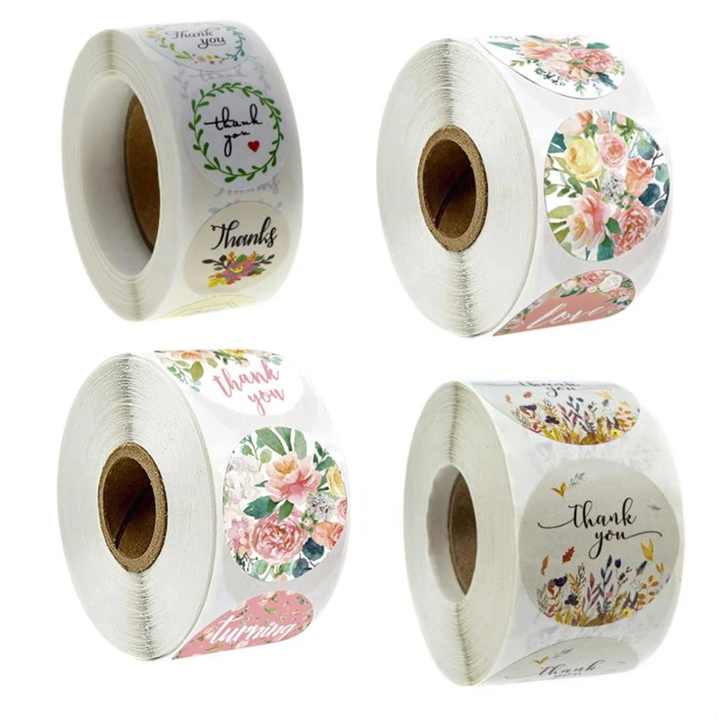50 500PCS Beautiful Flowers Thank You Stickers Sealing Paper Scrapbook Sticky Sticker Festival Decoration Stationery Supplies
50 500PCS Beautiful Flowers Thank You Stickers Sealing Paper Scrapbook Sticky Sticker Festival Decoration Stationery Supplies