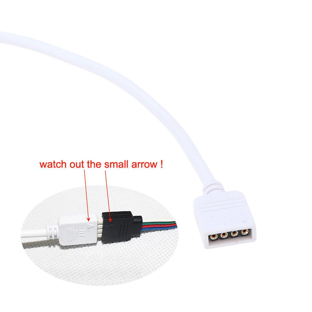 4 Pin RGB LED Strip Connector 1 To 2 Plug Power Splitter Cable Needle Female Male Connector Wire for RGBW LED Tape Light
4 Pin RGB LED Strip Connector 1 To 2 Plug Power Splitter Cable Needle Female Male Connector Wire for RGBW LED Tape Light