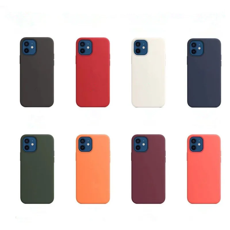 Official MagSafe Liquid Silicone Phone Case For Apple iPhone 12 Pro Max 12 Mini Magnectic Full Cover Coque
Official MagSafe Liquid Silicone Phone Case For Apple iPhone 12 Pro Max 12 Mini Magnectic Full Cover Coque